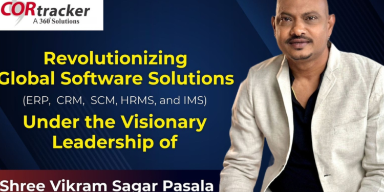 Vikram Sagar Pasala Founder & Chairman of Cortracker