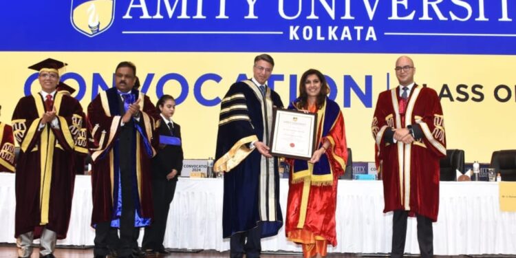 Amity University Kolkata Celebrates Its 6th Convocation: A Tribute to Excellence and Values