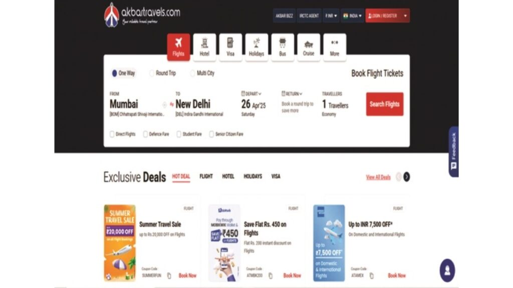 Akbar Travels Revolutionizes the Travel Booking Experience: Upgraded Website and App Coming Soon