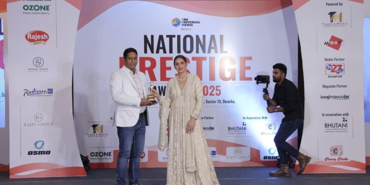 Apna Ghar Real Estate India Honoured as Best Real Estate Company in Meerut at National Prestige Awards 2025