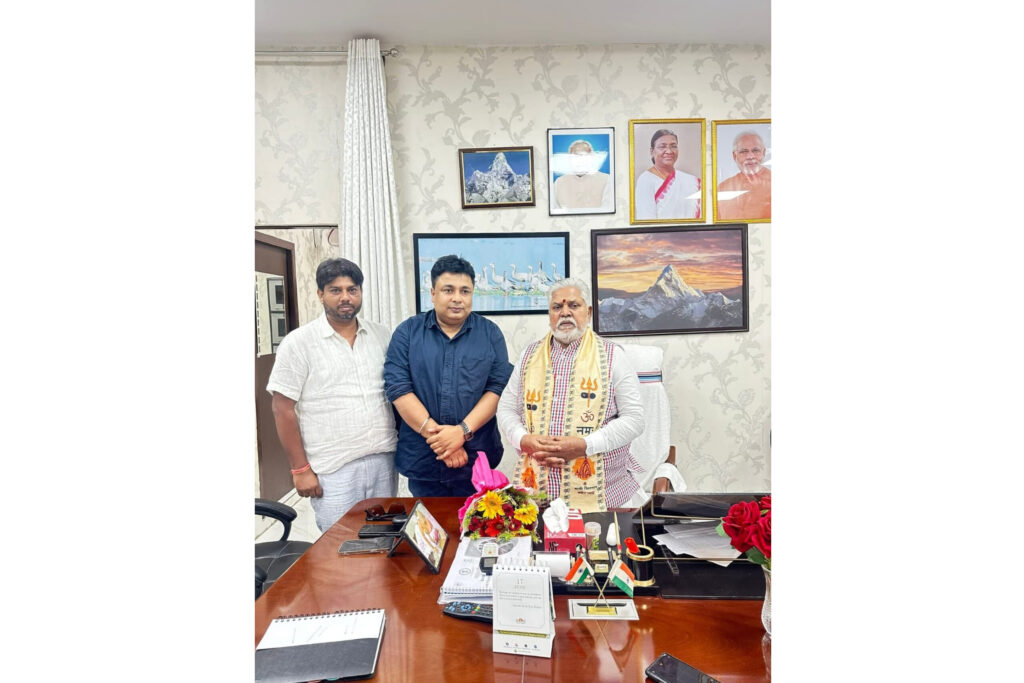 Narendra Kumar Meets Senior BJP Leader Dr. Prem Kumar