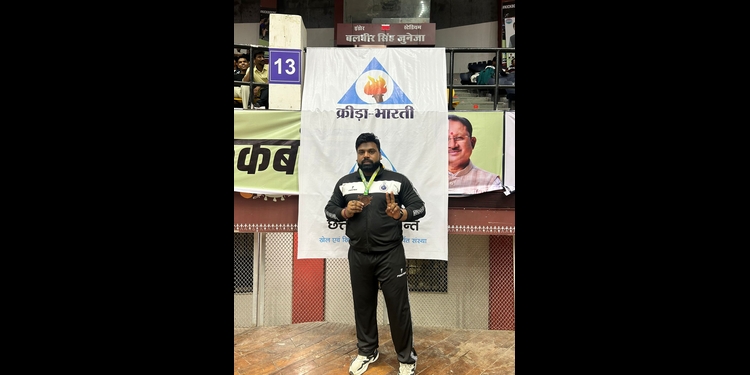 From Rural Roots to National Rings: Sudhir Saxena Shines Again with Bronze Win in Raipur Kickboxing Championship