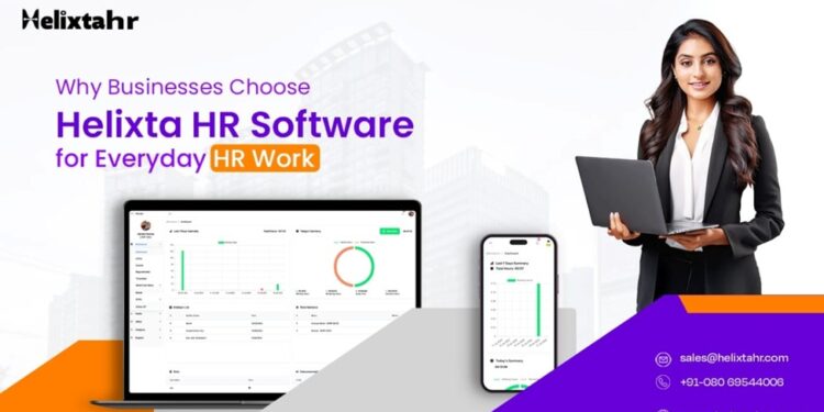 Why Businesses Choose Helixta HR Software for Everyday HR Work