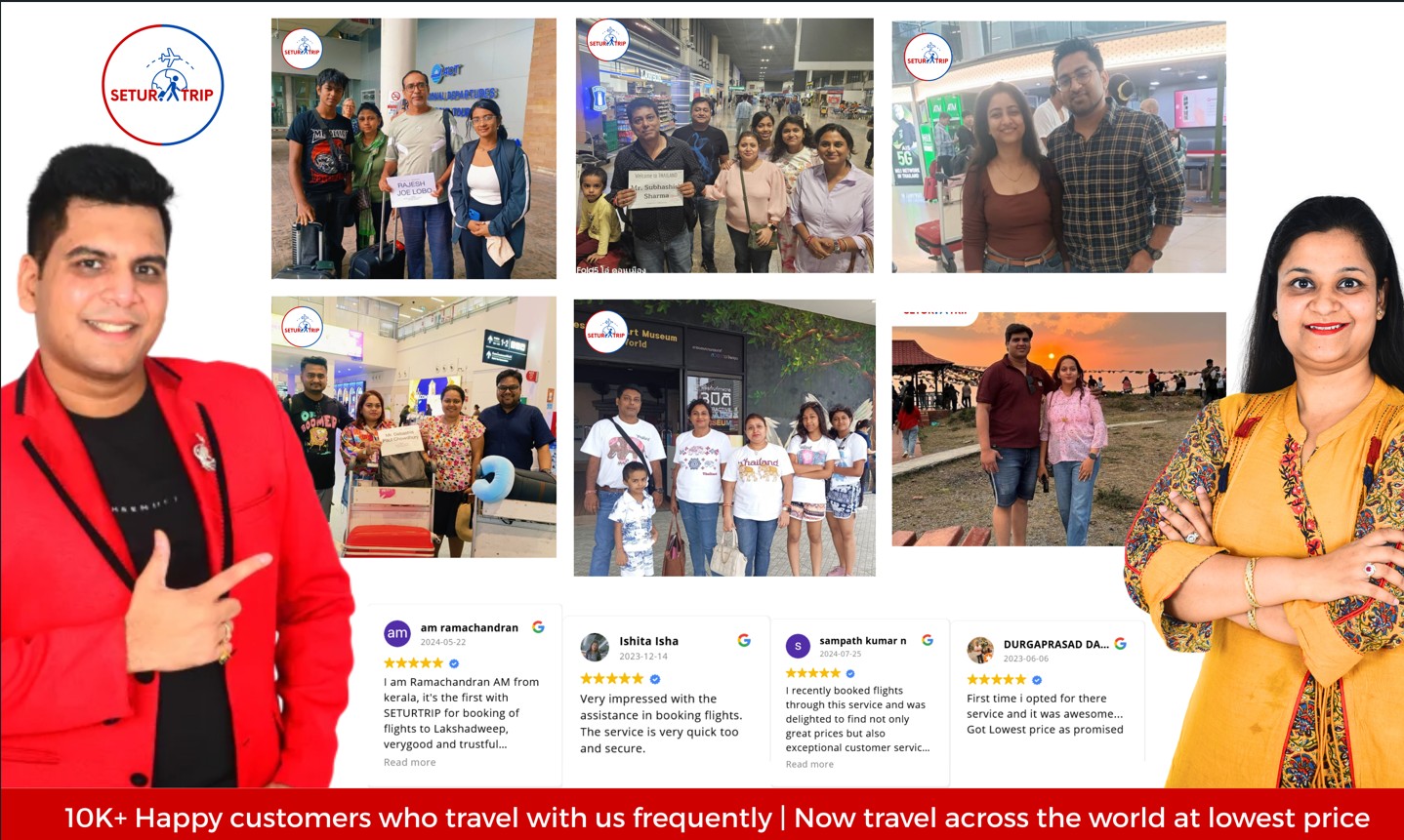 SETURTRIP: Your Trusted Partner for Affordable Group Flight Booking and Lowest Tour Packages
