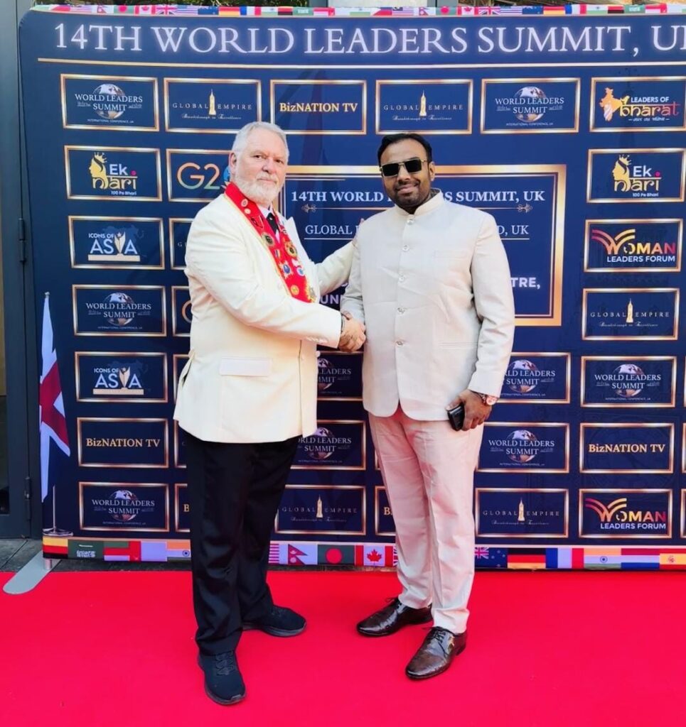 Dr. Thousif Pasha: Passion Ignites Purpose – Youngest Entrepreneur & Social Activist Shines at the 14th World Leaders Summit, UK