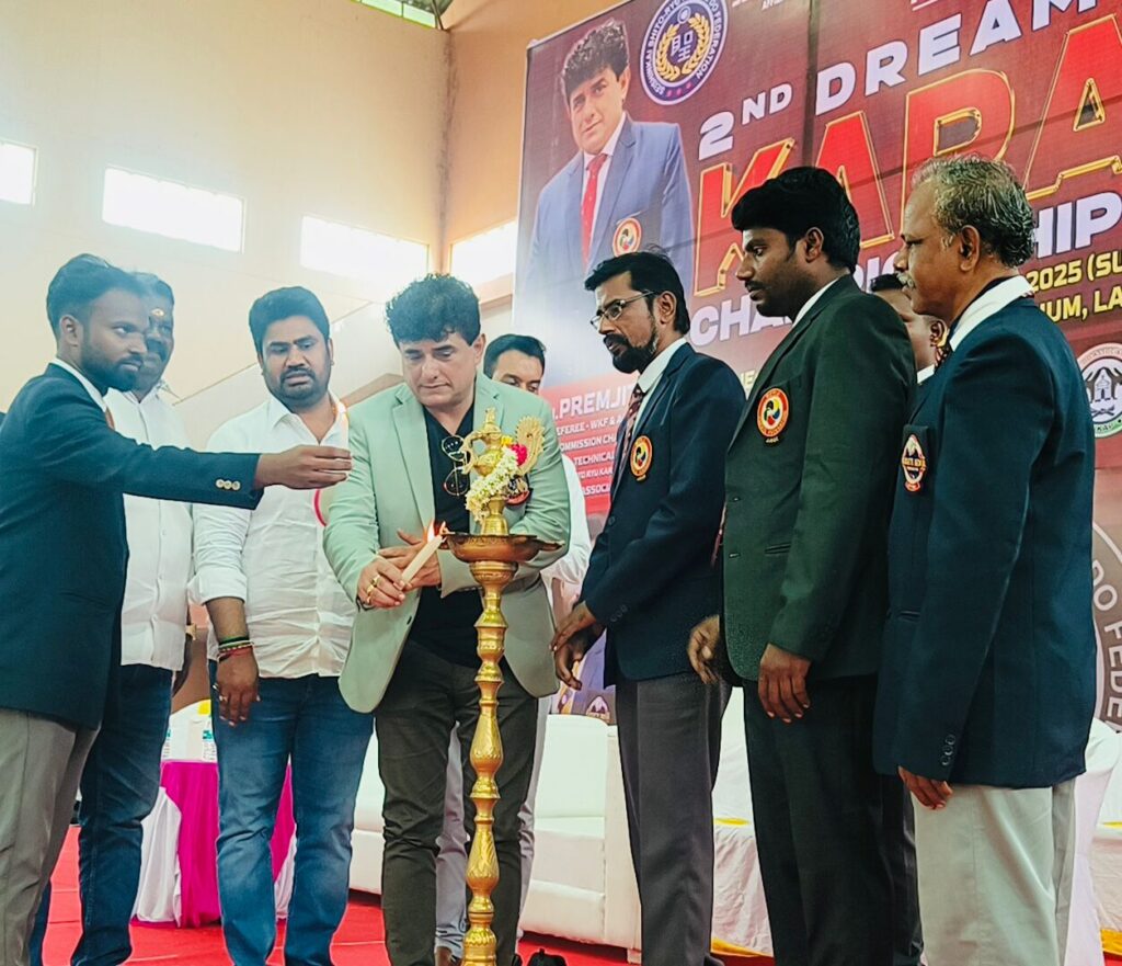 Global Karate Icon Hanshi Premjit Sen Graces 2nd Dream Open Karate Championship as Guest of Honour