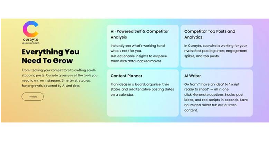 Instagram Without Guesswork: A Social Media Manager and an Engineer Built Curayto to Decode What Works