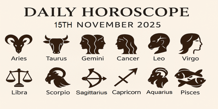 Daily Horoscope Today Predictions15 November 2025