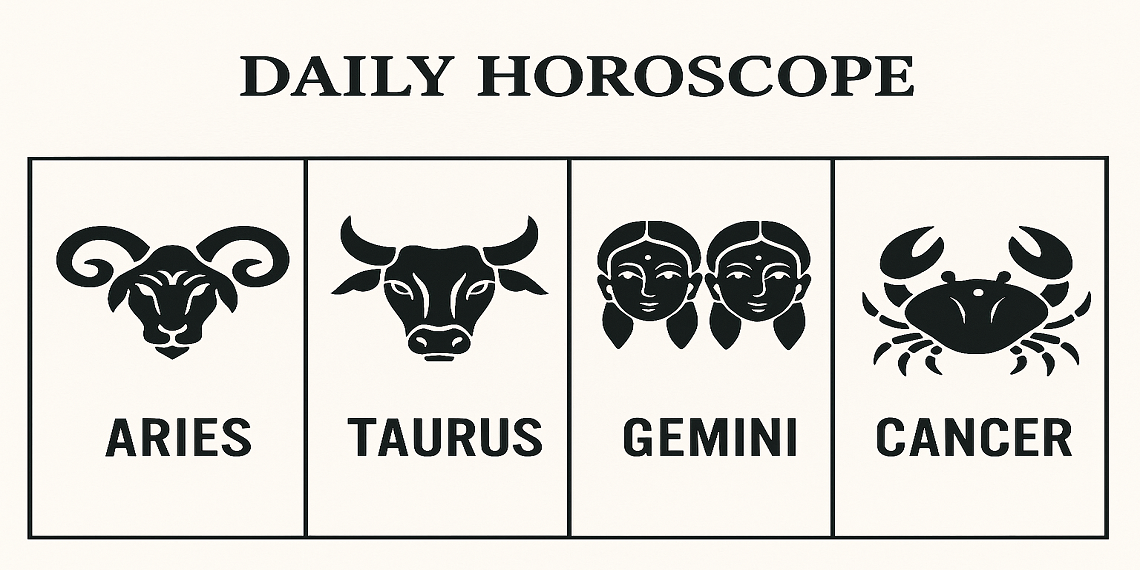 Daily Horoscope Predictions For Aries Taurus Gemini And Cancer