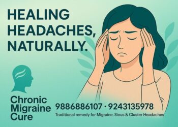 Chronic Migraine Cure, Natural Migraine Cure, Bangalore Healing, Suri Family Healer, Six Generation Legacy, Chronic Sinus Cure, Vertigo Treatment India, Natural Cluster Headache Cure, Permanent Migraine Relief,