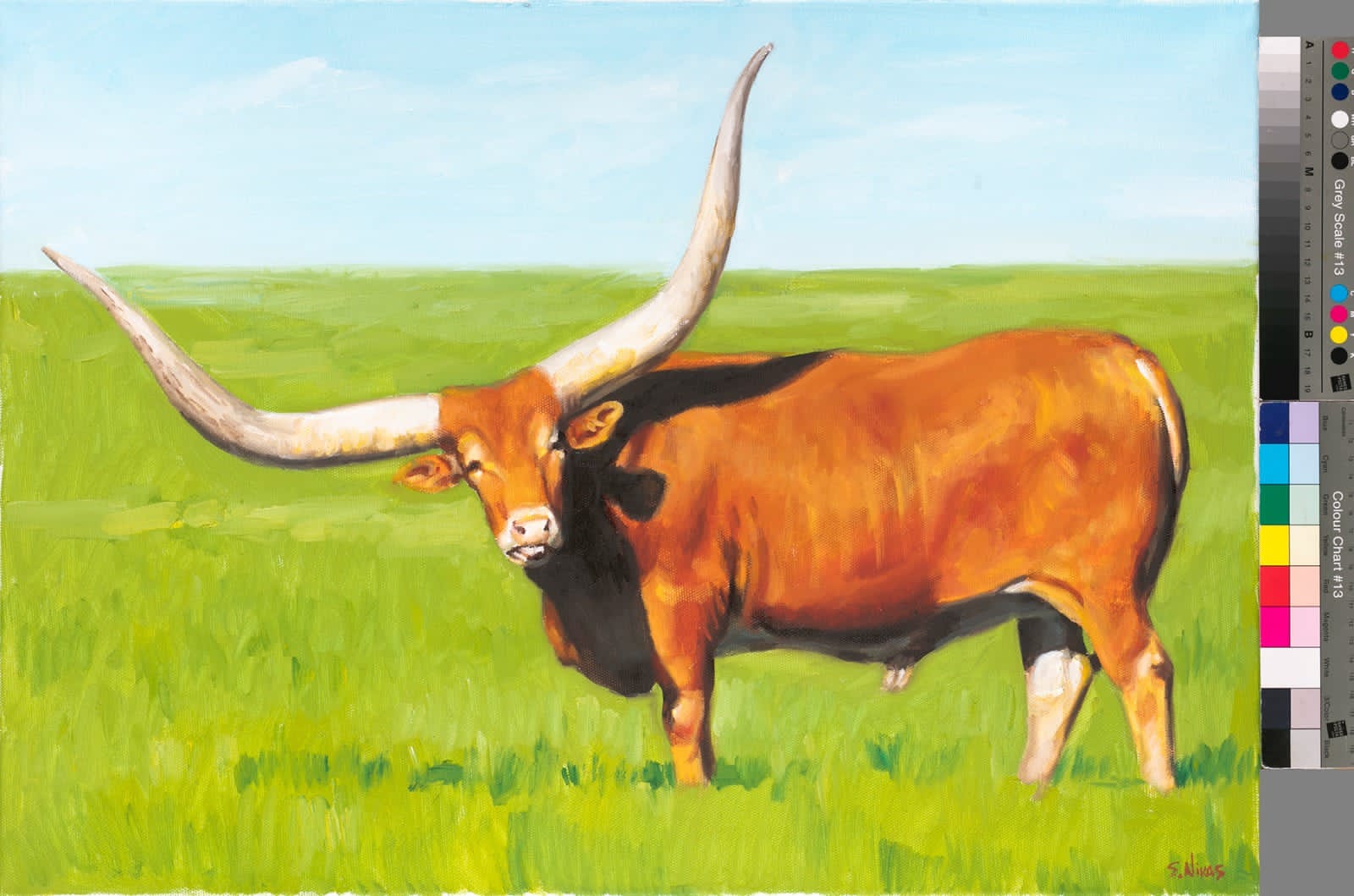 Nikas Safronov’s exhibition will be held in Mumbai with the support of the Rosneft Oil Company