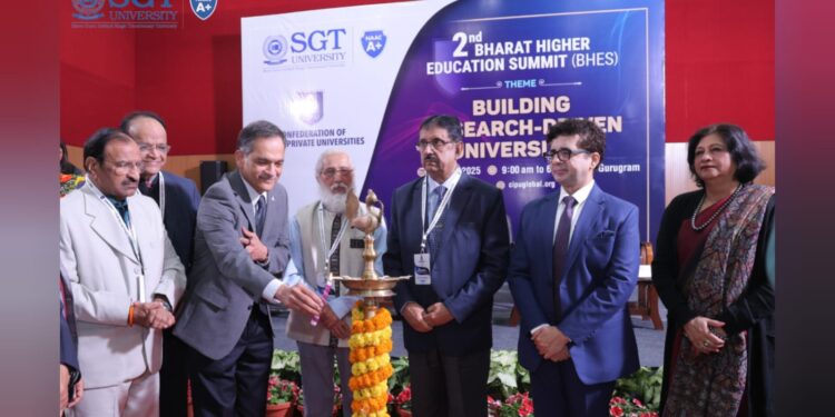 SGT University Successfully Hosts the 2nd Bharat Higher Education Summit 2025