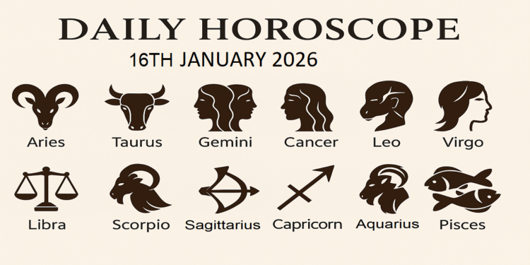 Daily Horoscope 16 January 2026 Pt Umesh Chandra Pant