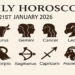 Daily Horoscope 21 January 2026 Pt Umesh Chandra Pant