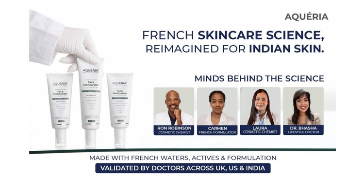 Aqueria Launches in India with French-Inspired, Science-Led Dermaceutical Skincare