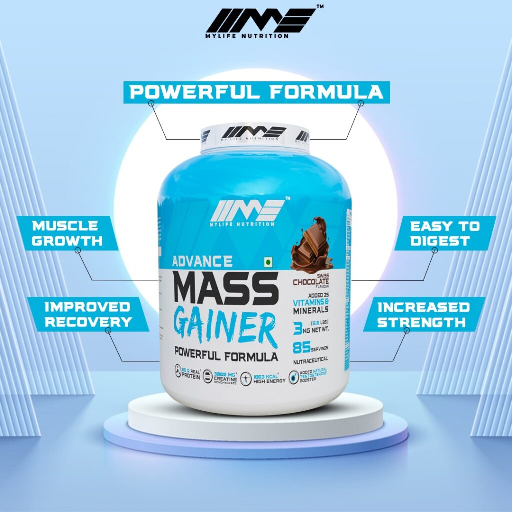 Advance Mass Gainer – A Scientifically Designed Solution for Healthy Weight & Muscle Gain
