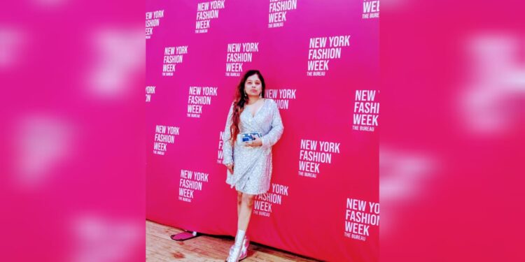 Ms Haryana and Her Mesmerizing Cinematic Fashion and Radiant Presence at New York Fashion Week in New York
