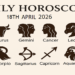 Daily Horoscope 18 April 2026 Pt Umesh Chandra Pant