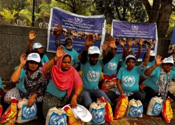 Human Rights Commission for the United Nations Conducts Humanitarian Drive in Rohini, New Delhi